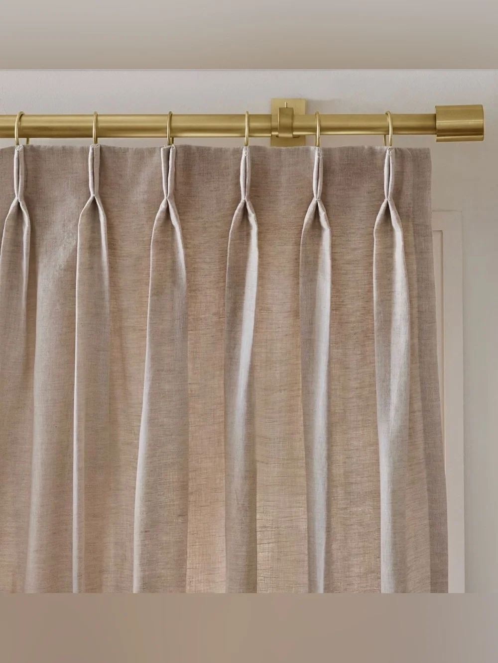 West Elm Oversized Curtain Rod 28”-48”